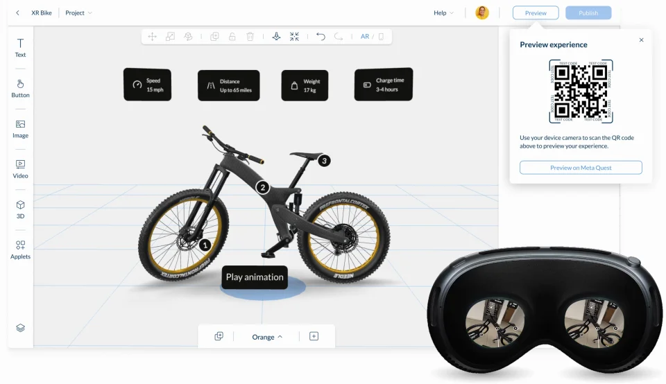Zapworks Designer: No-code 3D web tooling for AR, VR and WebXR