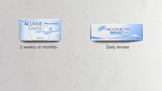 daily contact lenses daily