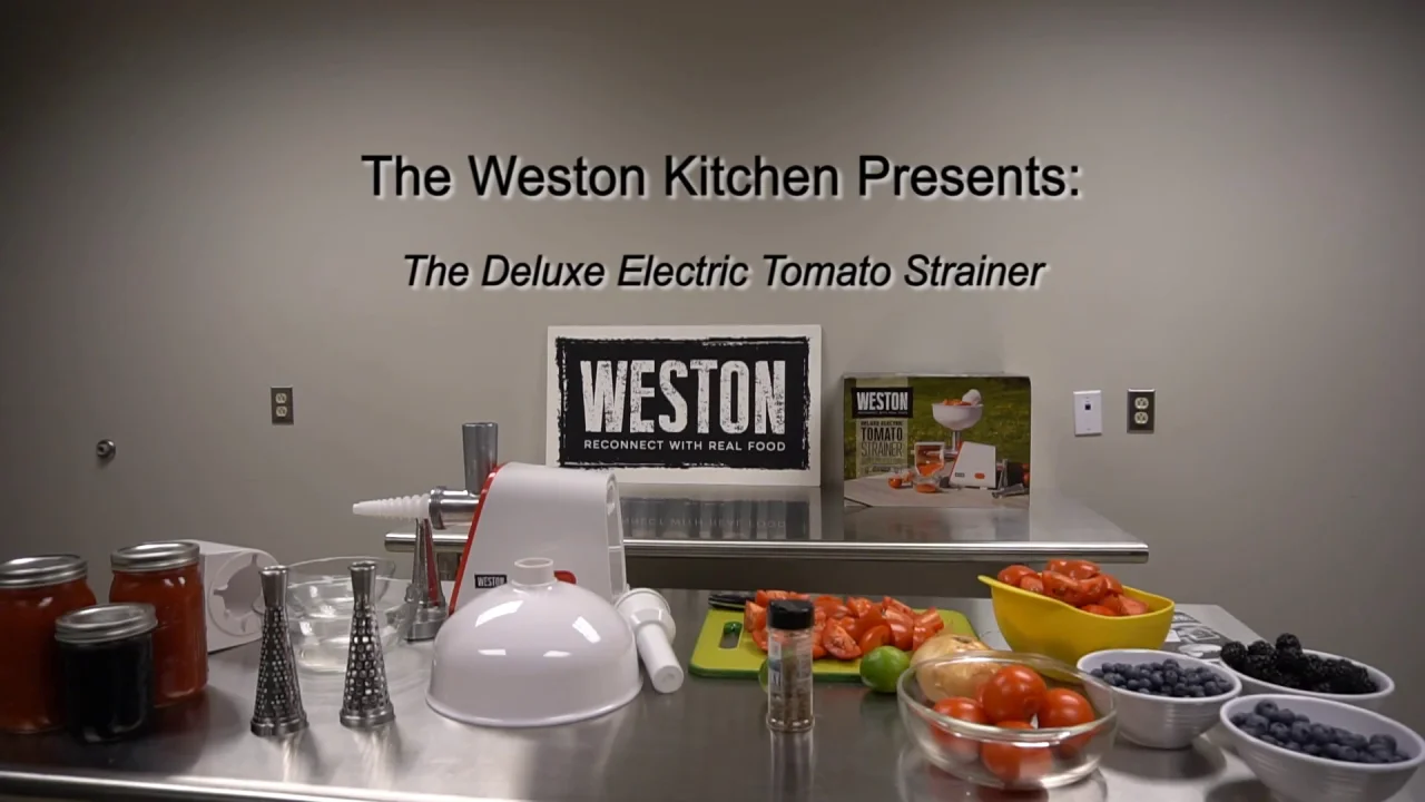 Weston Deluxe Electric Tomato Strainer - 82-0250-W