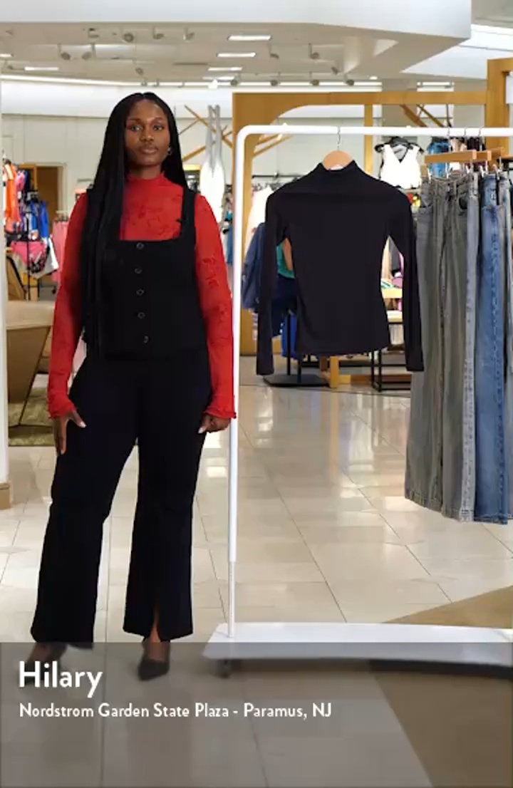 SKIMS Fits Everybody Funnel Neck Top | Nordstrom