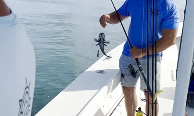 Captain Lewis knows the waters!