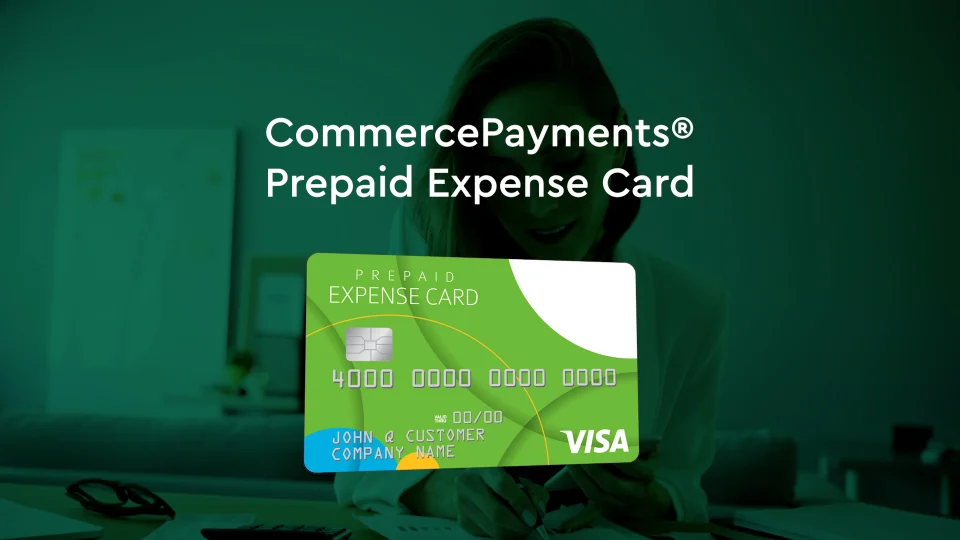 CommercePayments Prepaid Expense Card