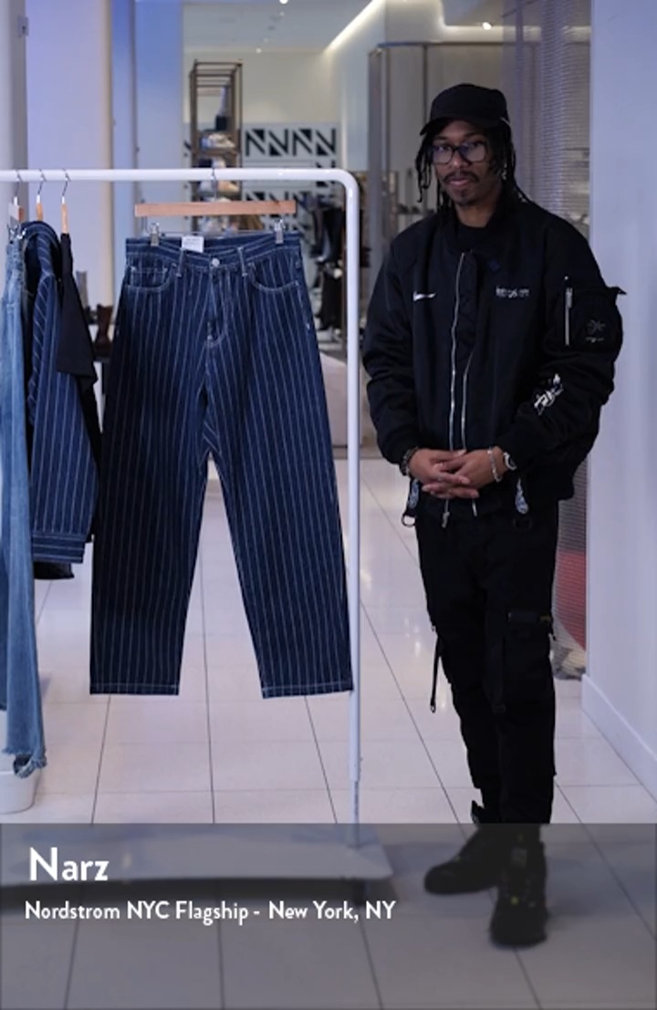 Carhartt Work In Progress Orlean Stripe Jeans | Nordstrom