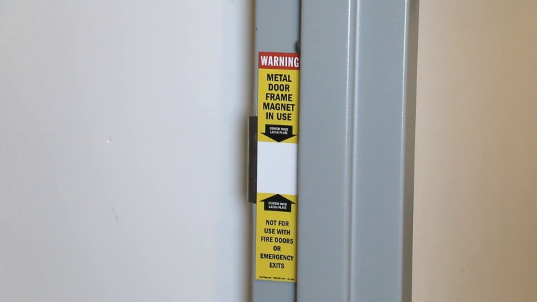 Security Door Latch Magnet