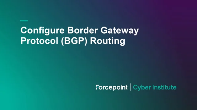 Forcepoint Cyber Institute