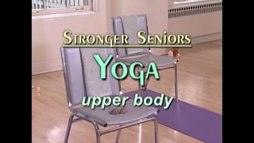 Chair Yoga Exercise DVD Video Program – Stronger Seniors Chair Exercise  Programs