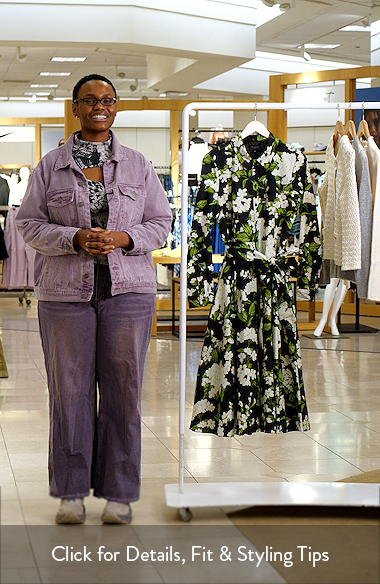 Ted Baker ワンピース Ted Baker Anna Pleated Long Sleeve Cotton Midi Shirtdress | Nordstrom
