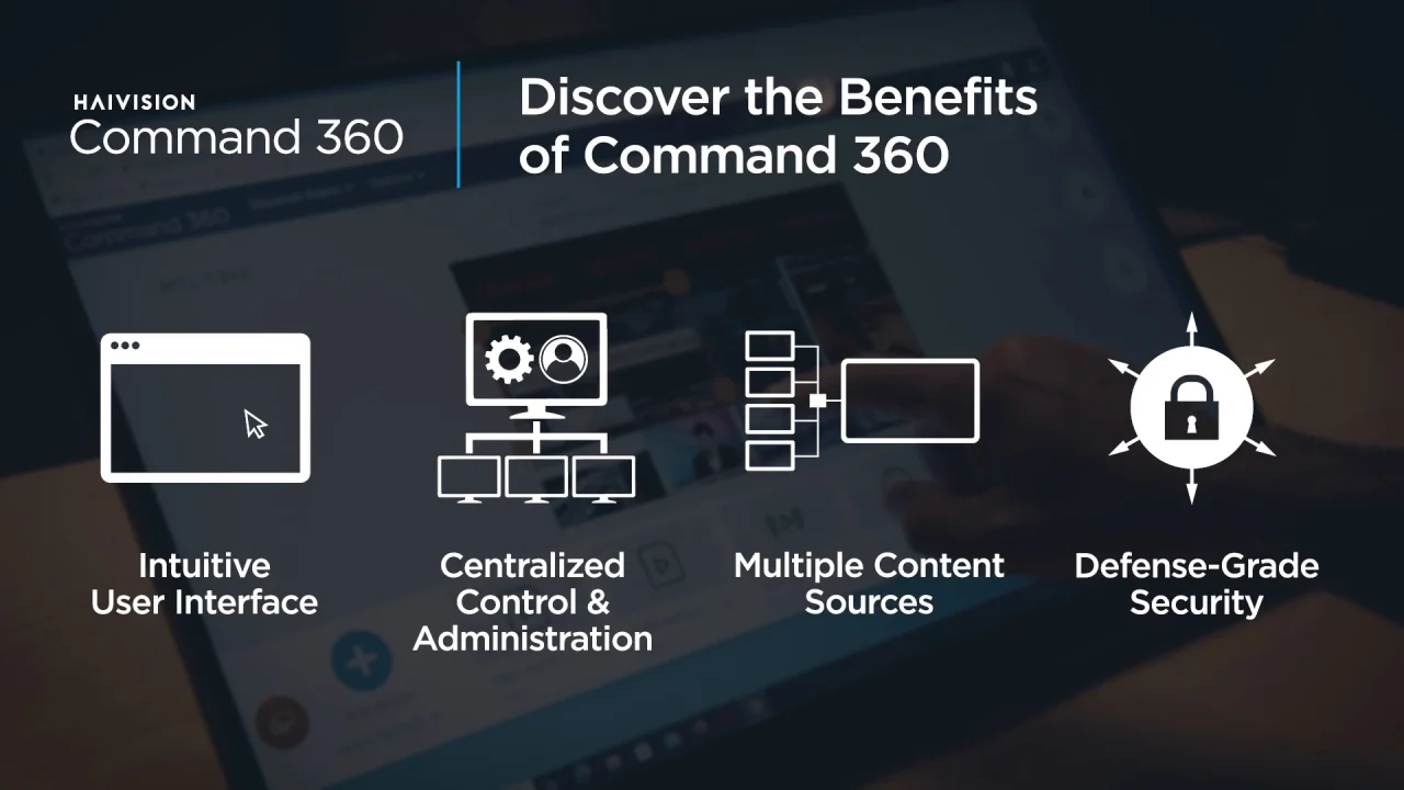 Discover Haivision Command 360