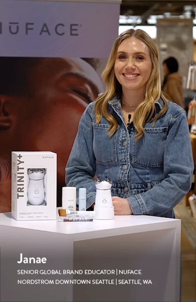 NuFACE® TRINITY+ Smart Advanced Facial Toning Device Starter NuFACE® TRINITY+ Smart Advanced Facial Toning Device Starter