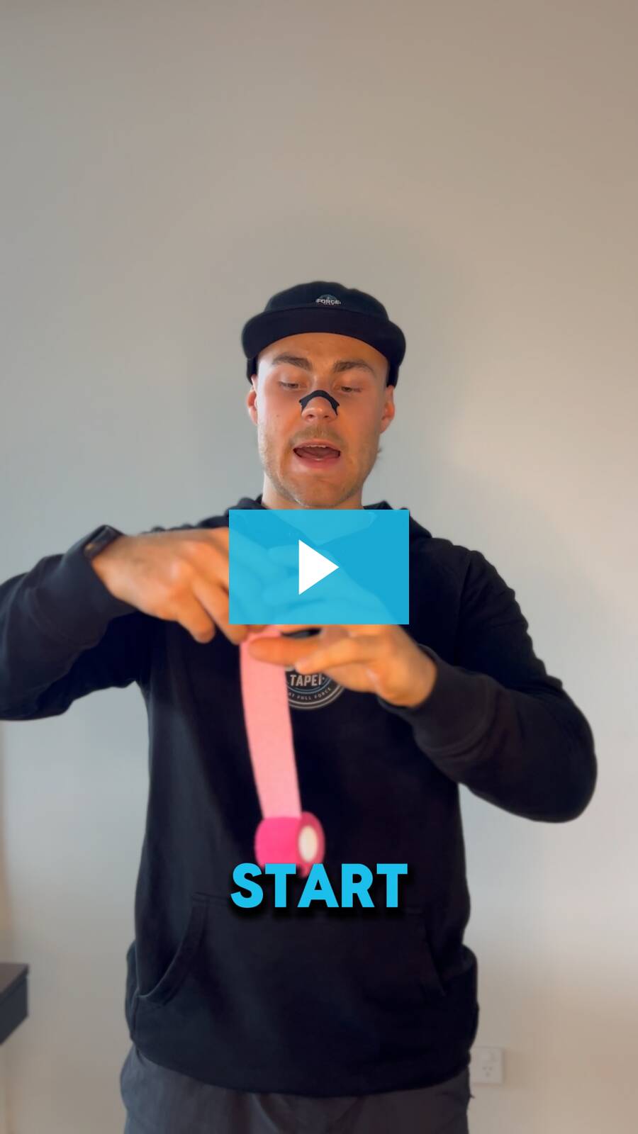 thumb tape instalations