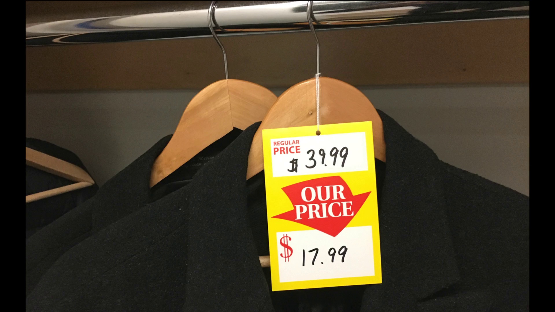 Regular Price Our Price price tags