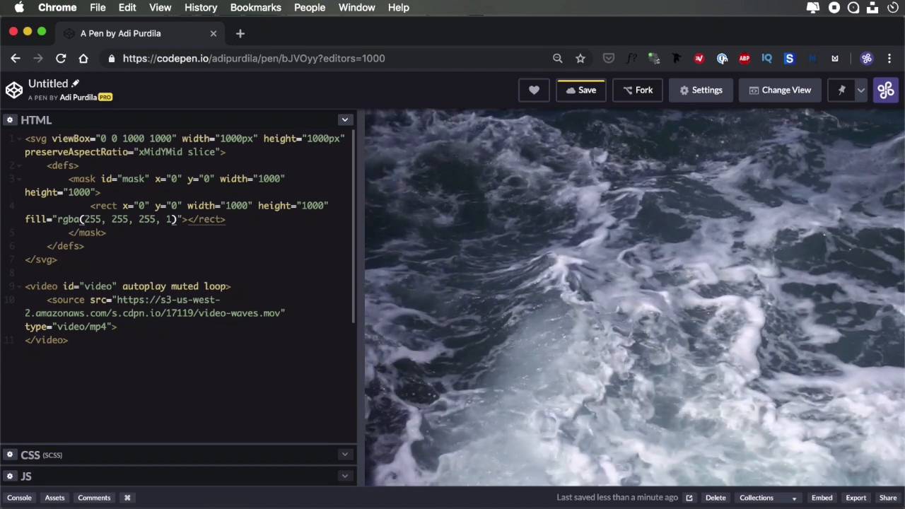 Introduction to Text Masking on the Web - Using SVG Masks