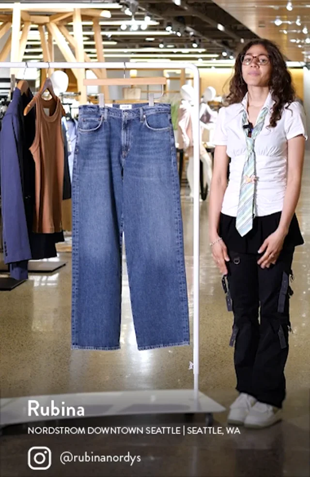 AGOLDE Harper Ankle Relaxed Straight Leg Jeans Nordstrom