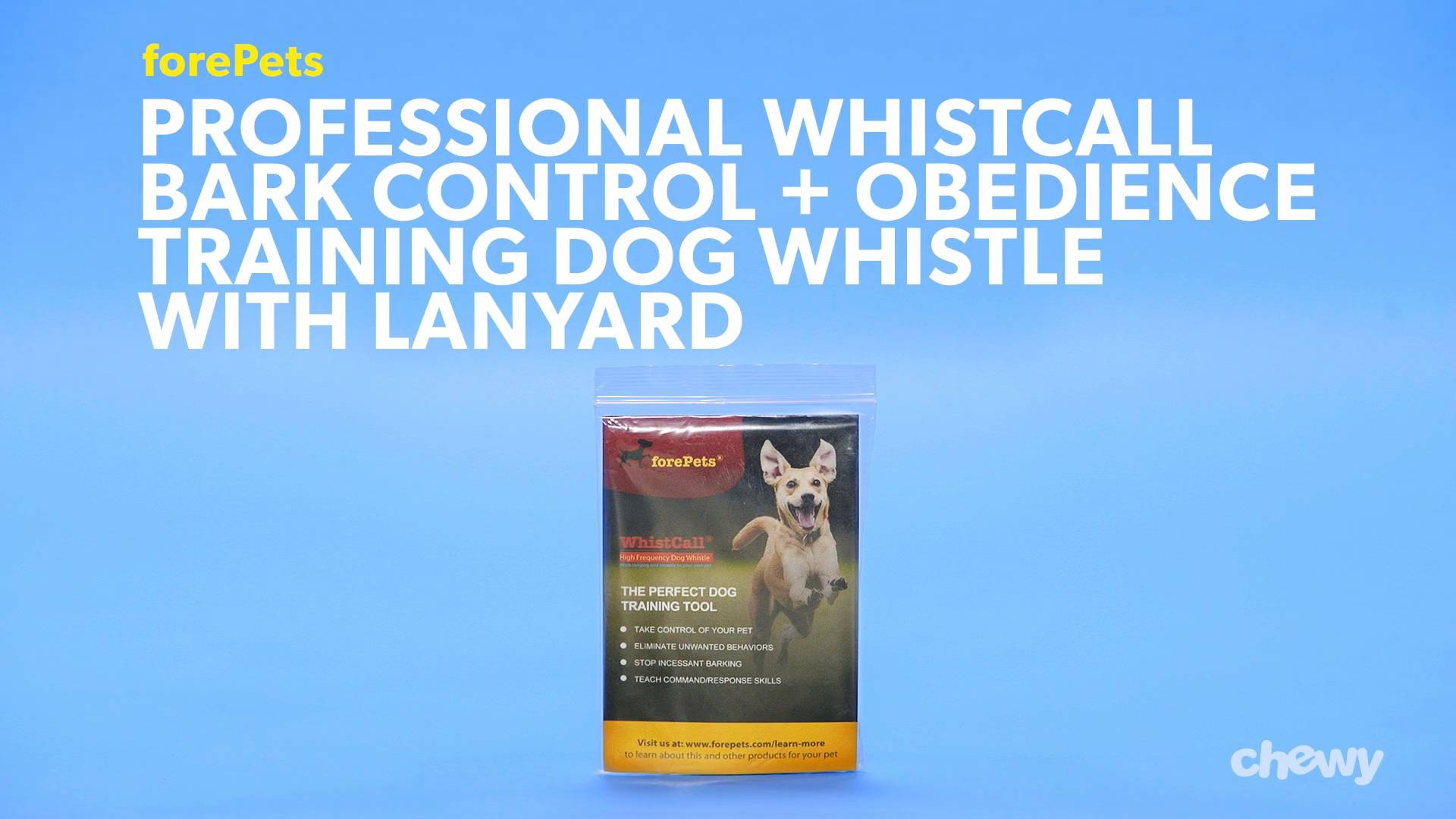 Dog Whistle Puppy Training Ultrasonic Sound Adjustable Pitch Lanyard Obedience 