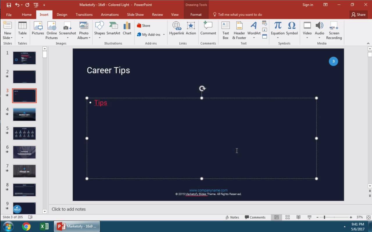 Как создать ссылку на слайд презентации PowerPoint