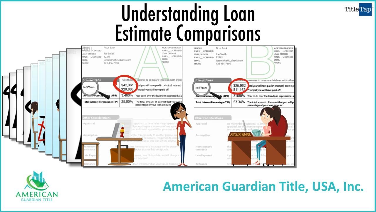 Understanding Loan Estimate Comparisons Riverview, Sun City Center