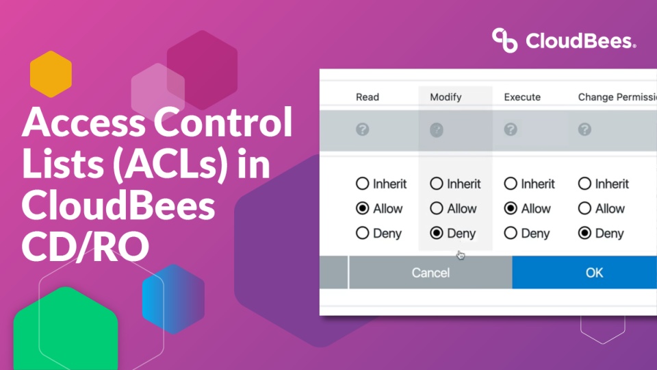 Manage Access Control in CloudBees CD/RO