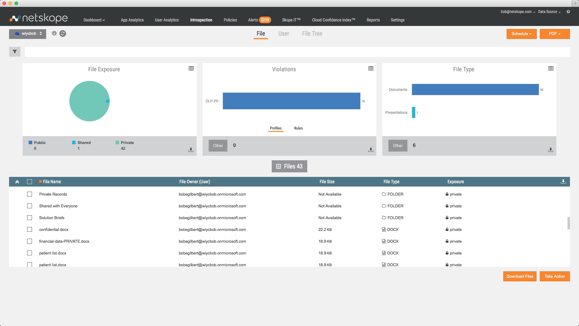 Netskope for Office 365 Demo