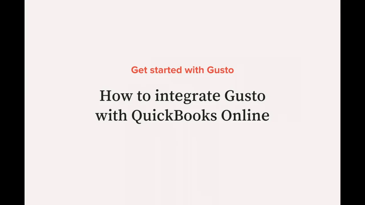 Does Gusto Payroll Integrate With Quickbooks: The Ultimate Guide