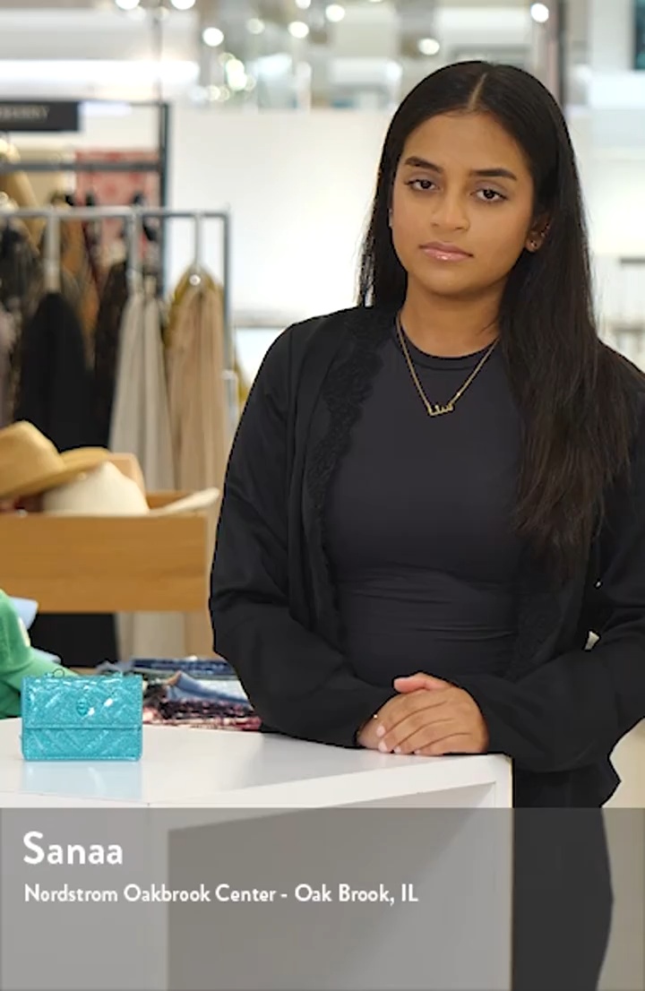 Micro Kensington Drench Convertible Leather Shoulder Bag