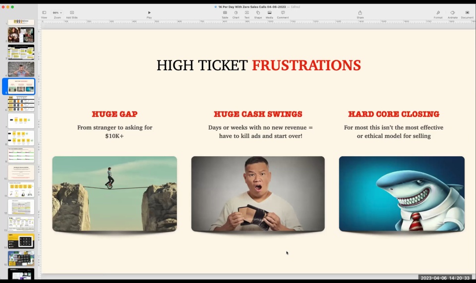 LIVE Training Replay: High Ticket Clients With ZERO SALES CALLS!