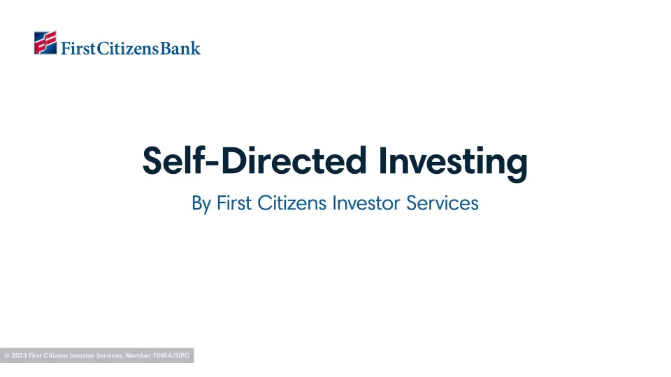Self-Directed Investing: Online Stock Trading On Your Terms