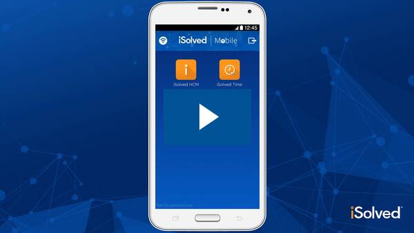 iSolved Mobile Features