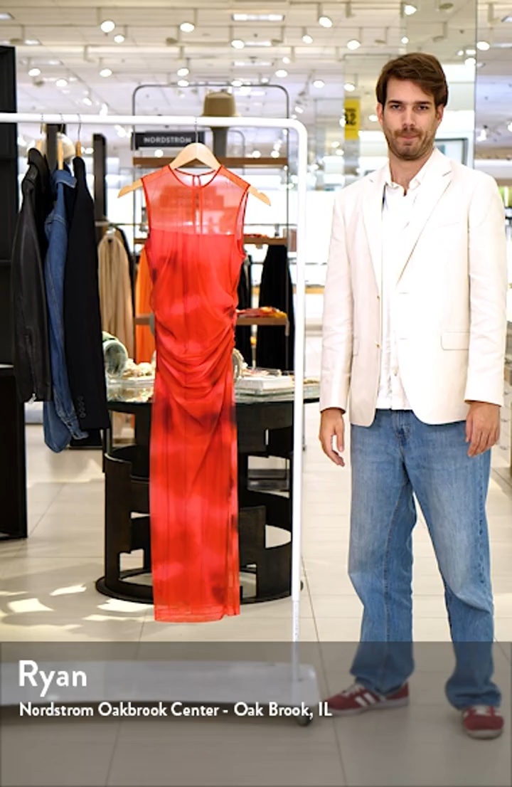 Amanda Uprichard Lyle Sleeveless Maxi Dress | Nordstrom