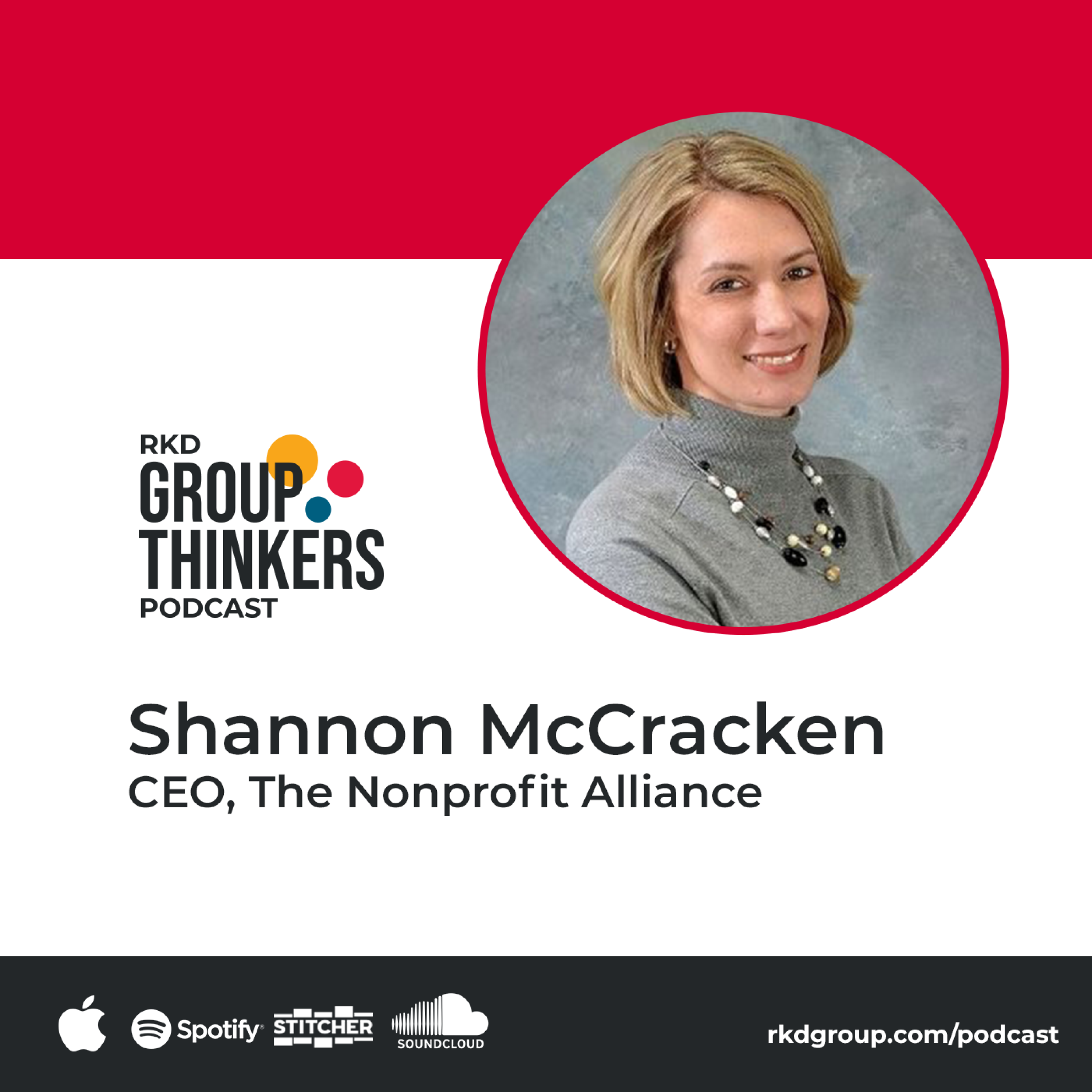 Shannon McCracken thinks about nonprofit employee retention and key legislative issues episode artwork