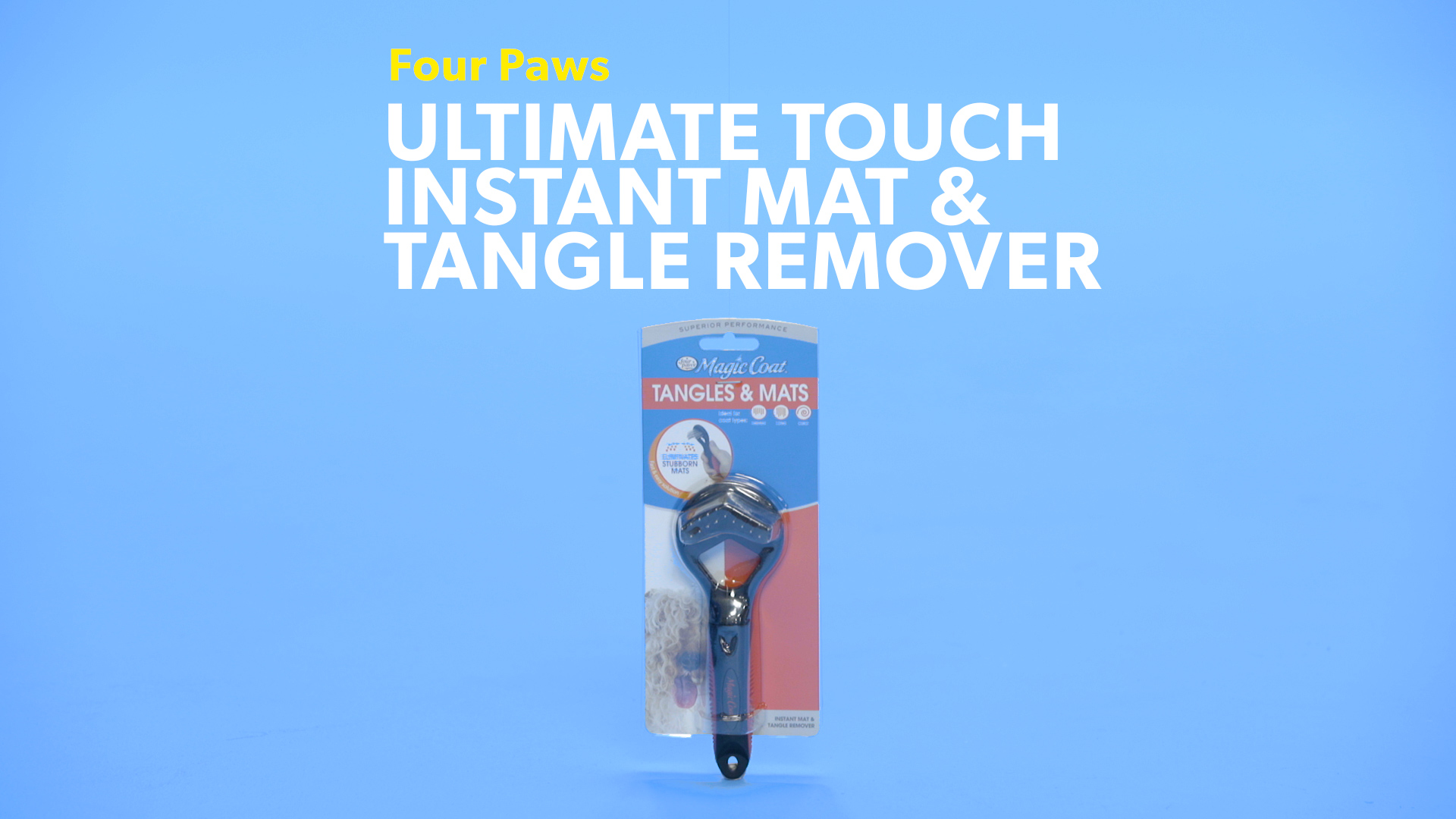 four paws ultimate touch instant mat & tangle remover