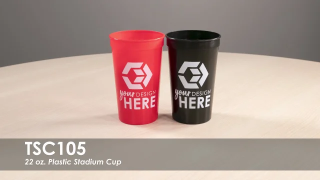 Custom Cups with Lids and Straws - Free Delivery - Totally Promotional