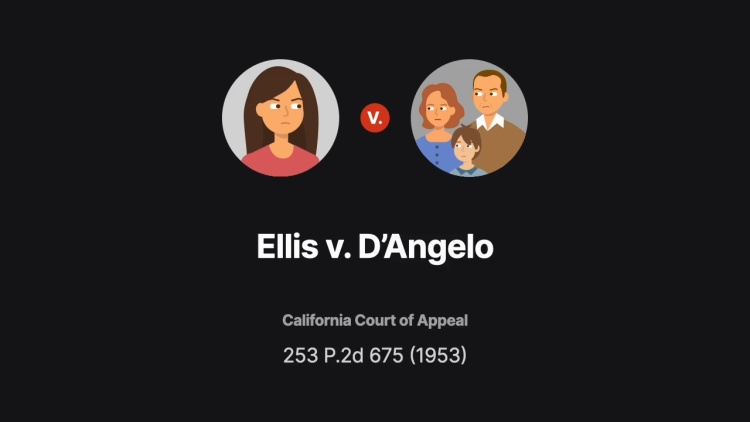 Ellis v. D'Angelo