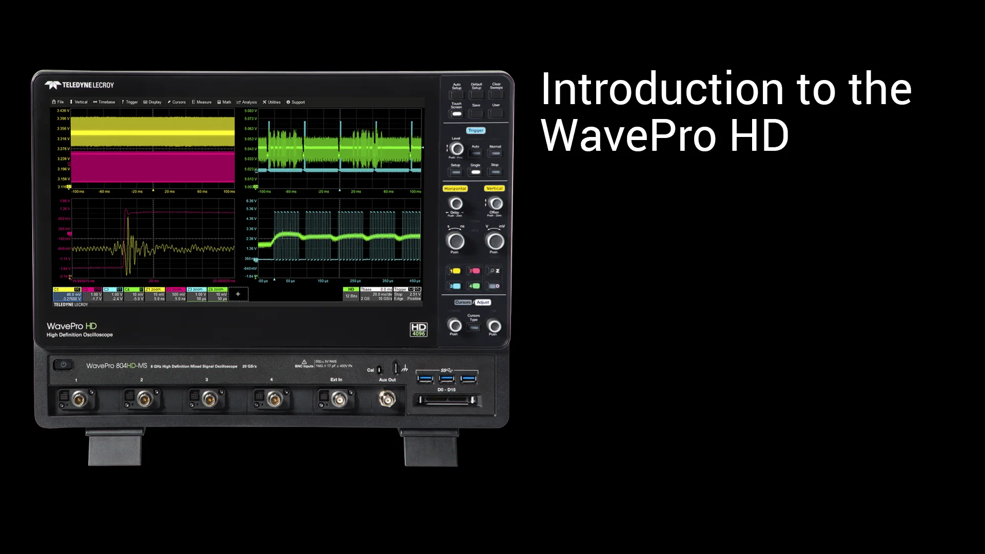 [JB]USED 3/2016CAL LeCroy wavepro7100A DIGITAL OSCILLOSCOPE VL 取扱説明書付 デジタルオシロスコープ[ST1145487]