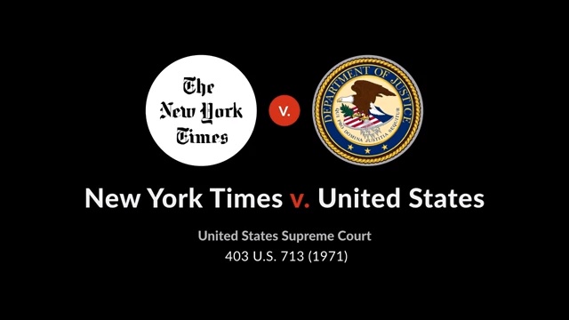 New York Times Co. V. United States - Case Brief - Quimbee