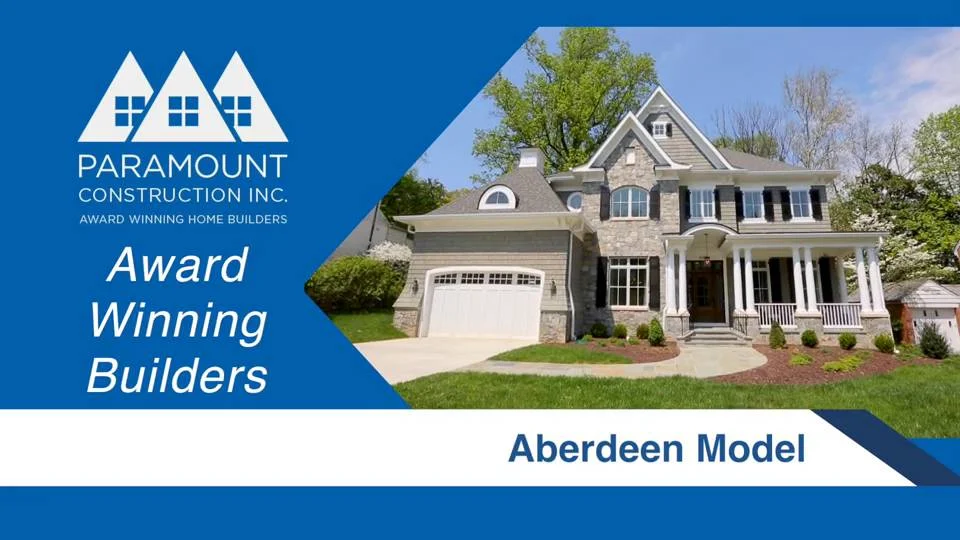 Video Tour of Our Homes - New home builder- Paramount Construction