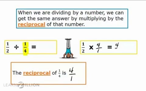 Divide fractions by whole numbers: using models - for teachers