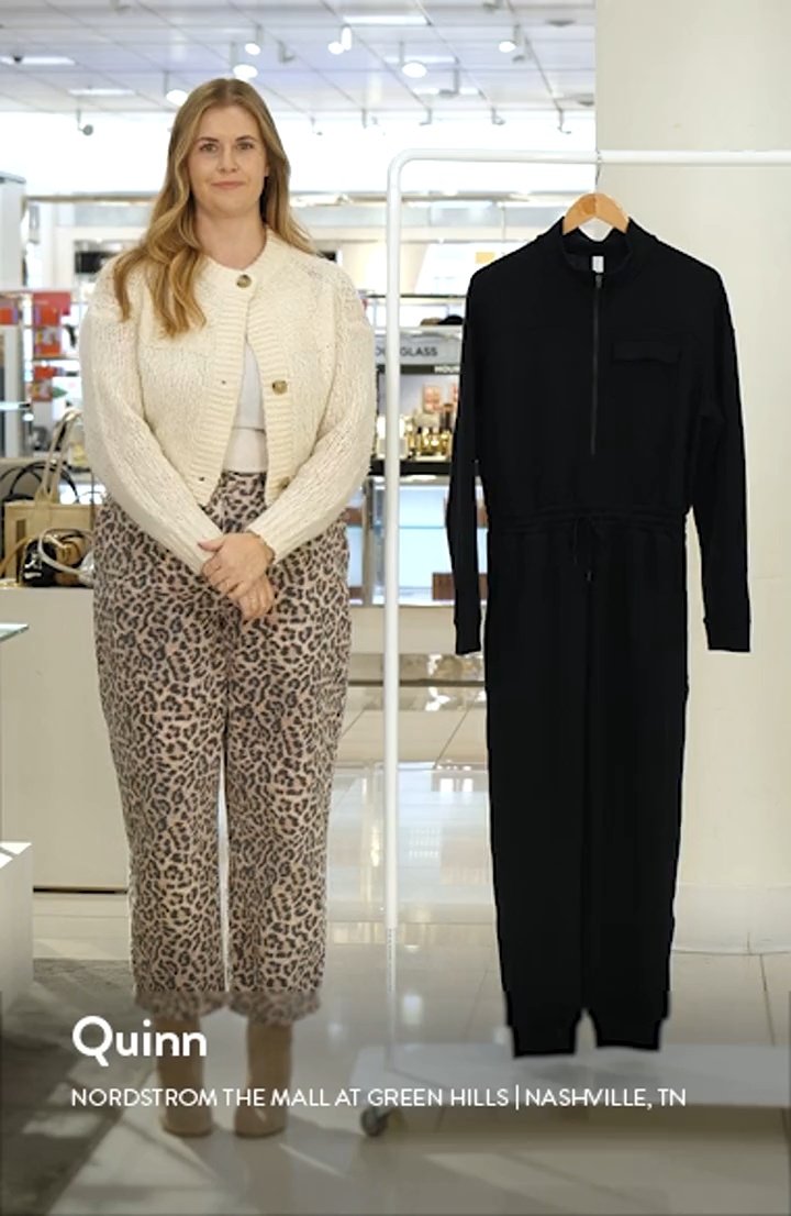 Zella Lift Off Long Sleeve Jumpsuit | Nordstrom