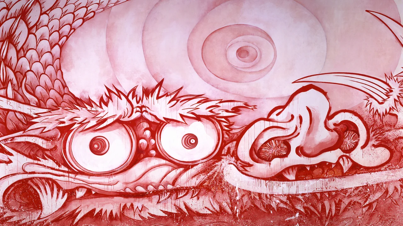 Murakami's Monumental Dragon | Museum of Fine Arts Boston
