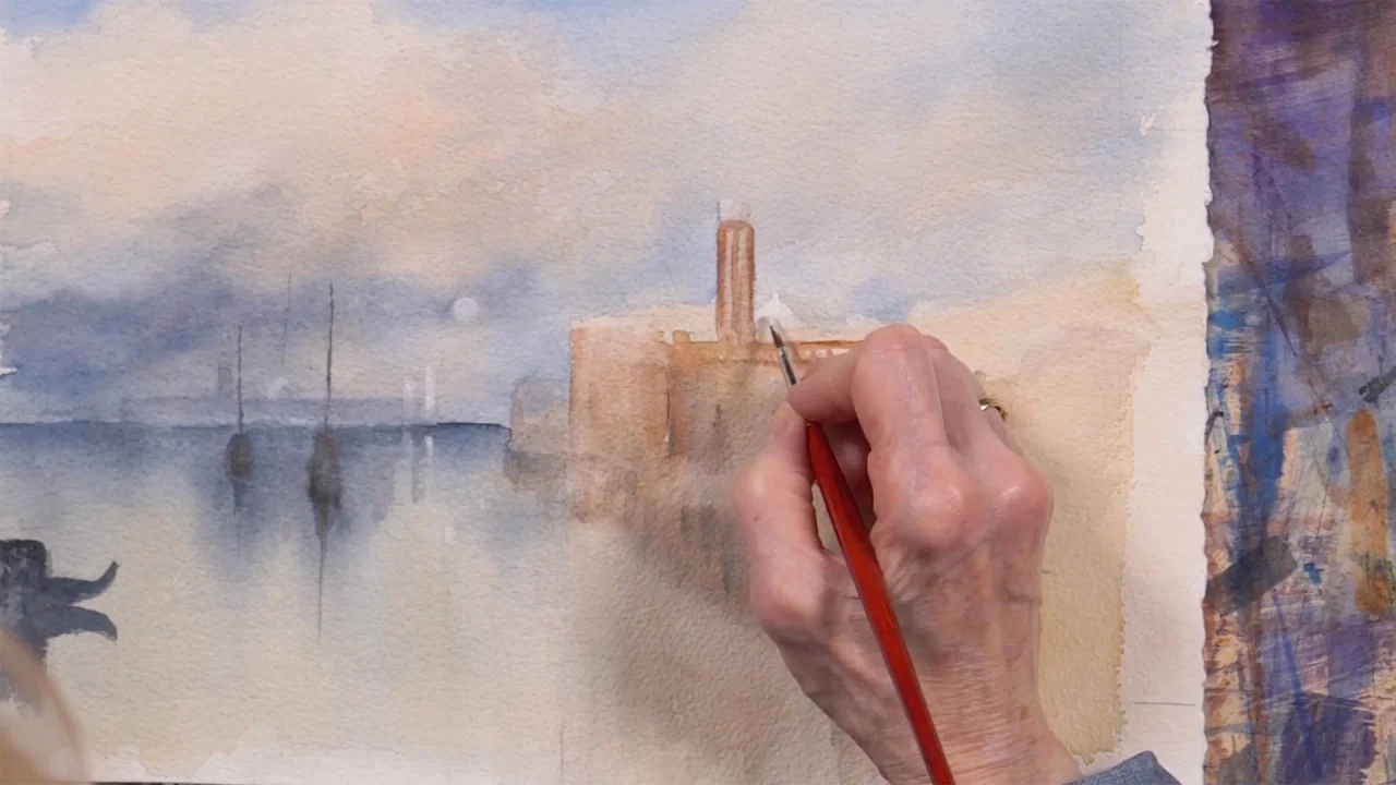 Painting a Turner Watercolor