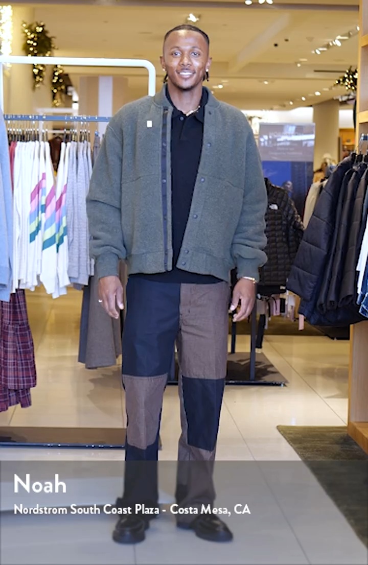 Canada Goose Hudson Black Label Fleece Bomber Jacket | Nordstrom