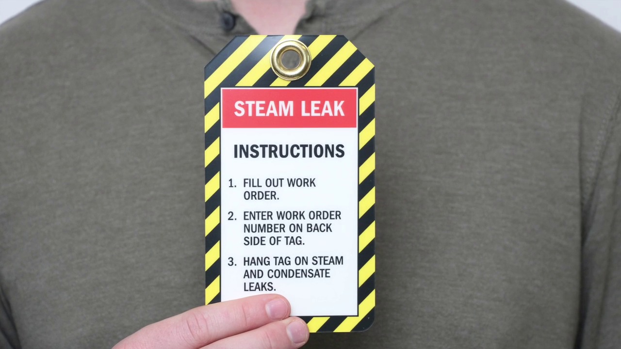 Double Sided Write-On Biohazard Hazard Identity Tags, SKU