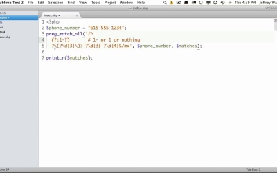 Regular Expressions: Up and Running - Add Comments with the X Flag
