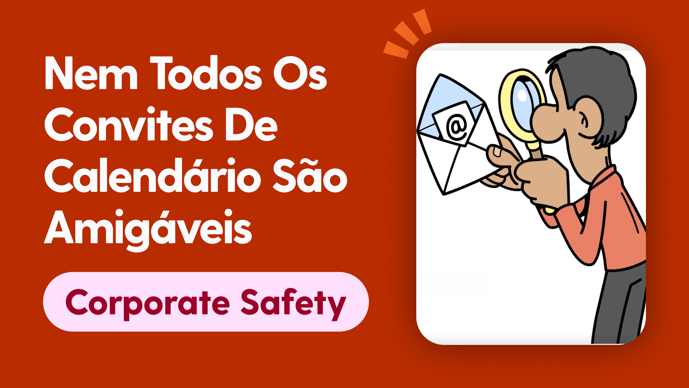 Nem todos os convites de calendário são amigáveis