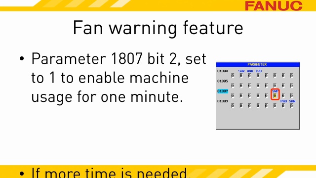 CNC Tech Tips for Alarms, Servo, Battery and Service | FANUC America