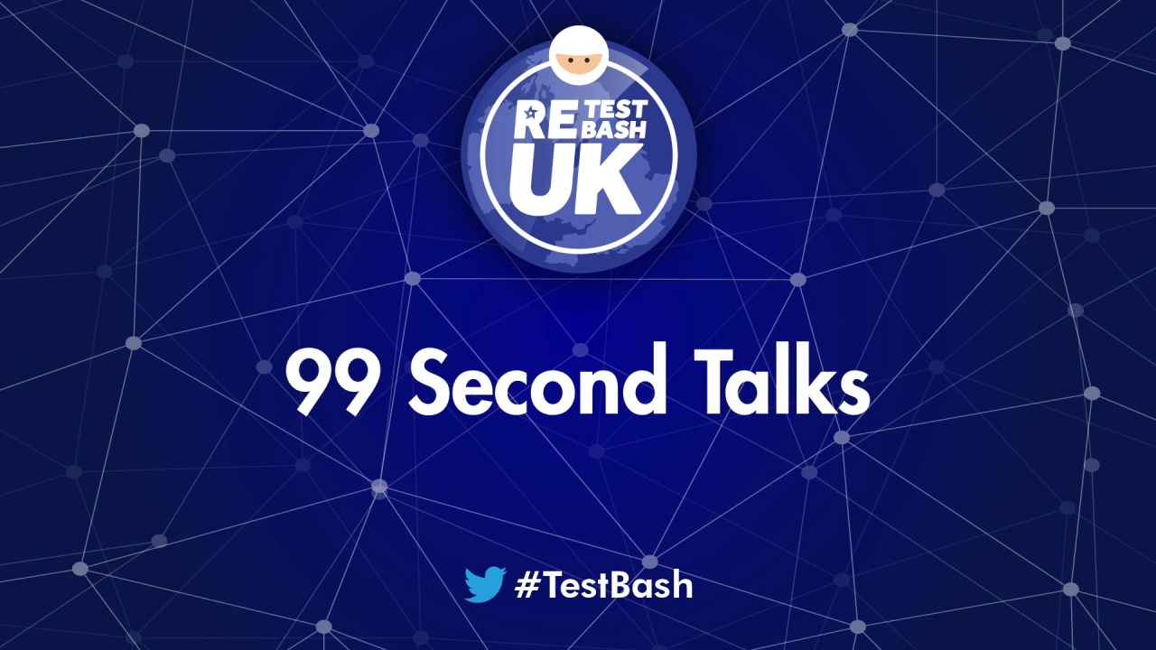 ReTestBash UK 2022: 99 Second Talk with Kika Ganesan image