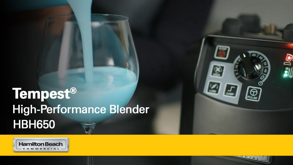 The Tempest® Powerful Commercial Blender The Tempest® Powerful Commercial Blender