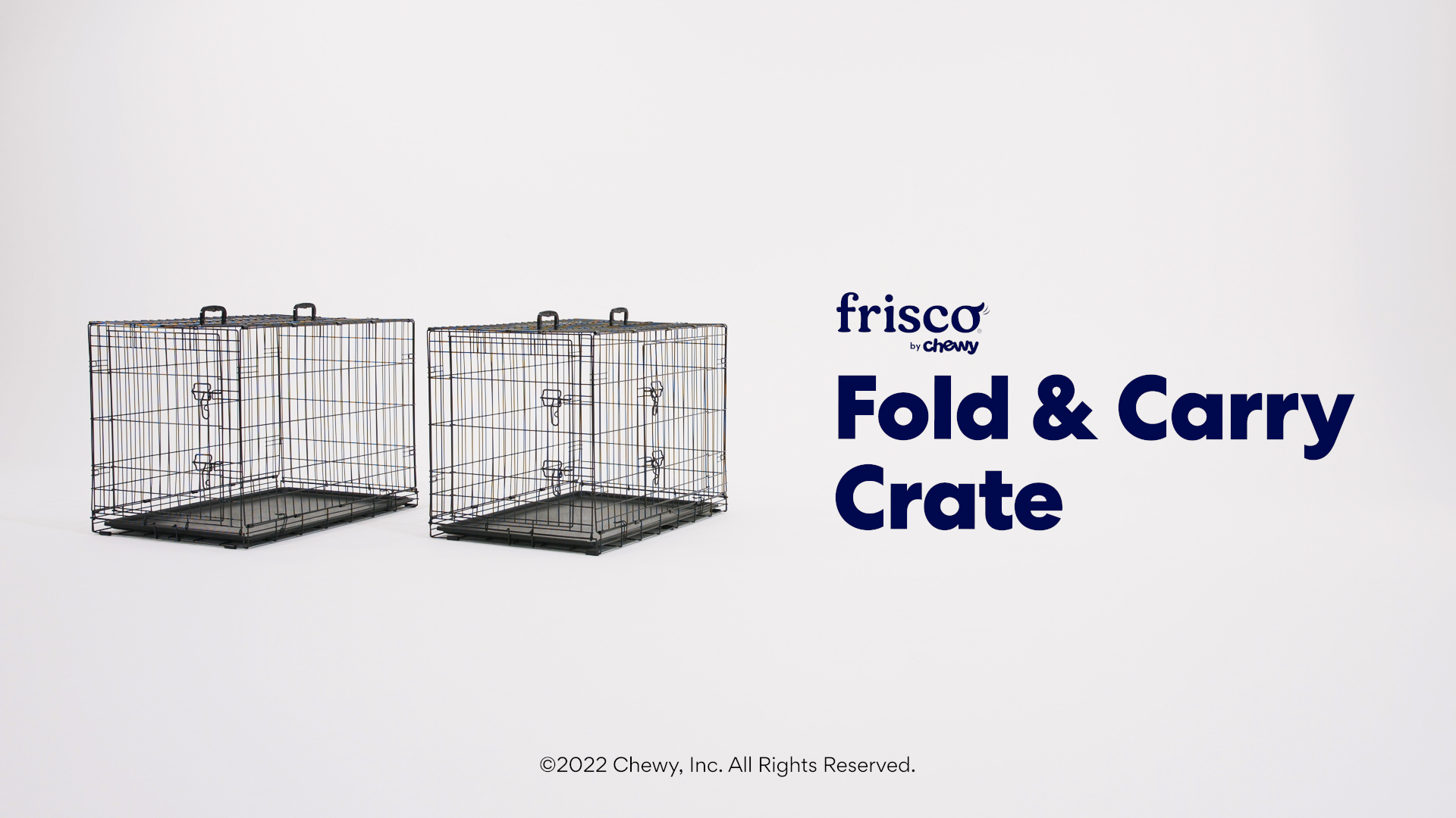 frisco fold and carry dog crate instructions