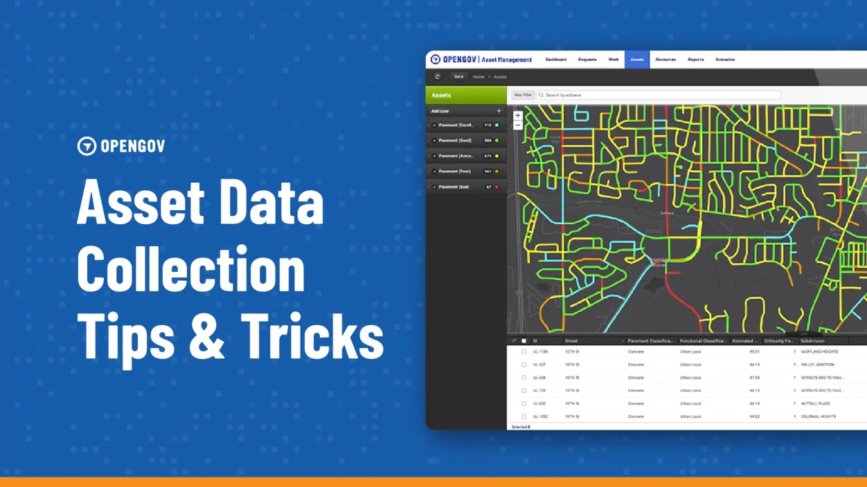 Asset Data Collection - OpenGov