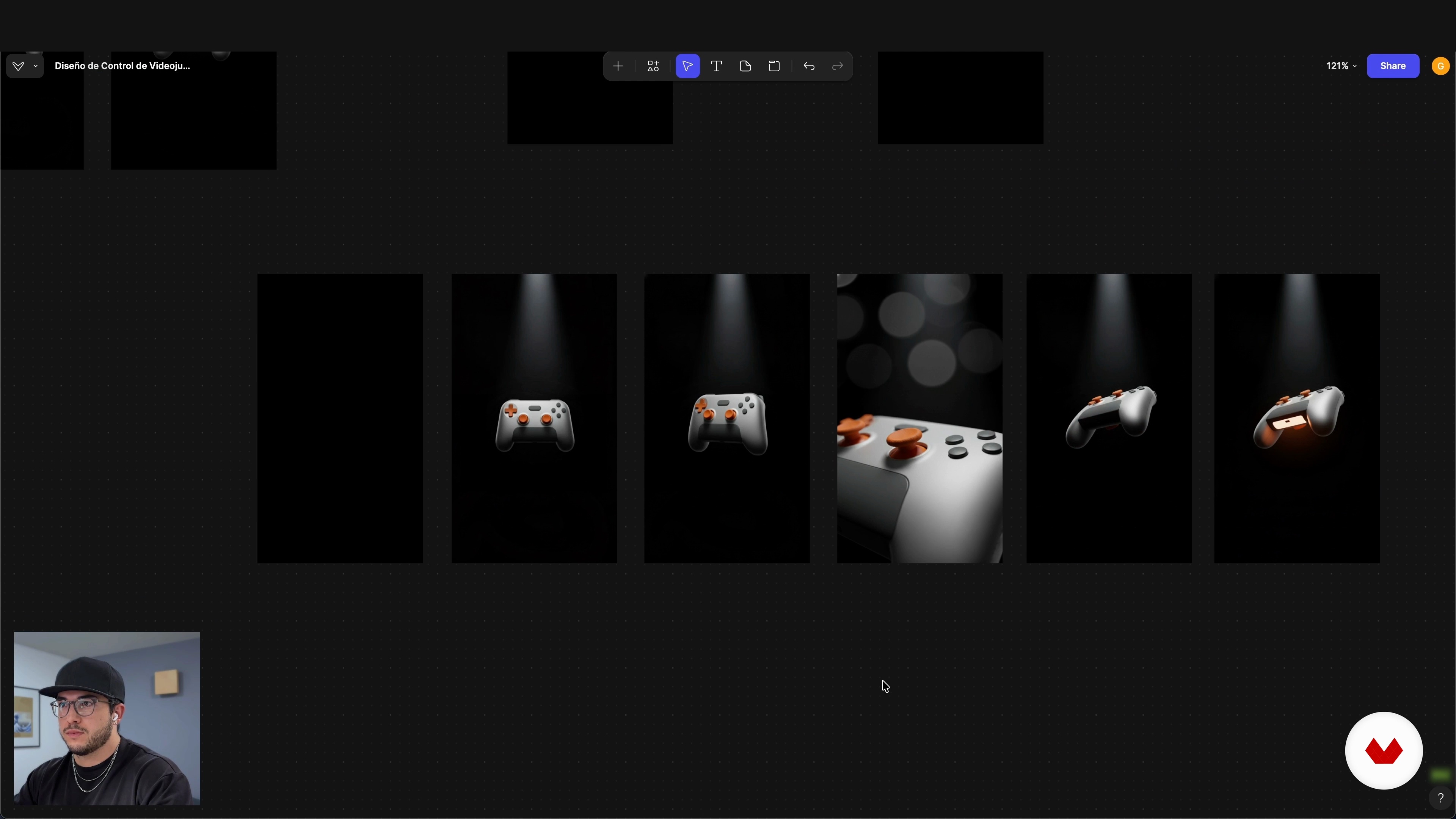 Key views and storyboard: the script for animation