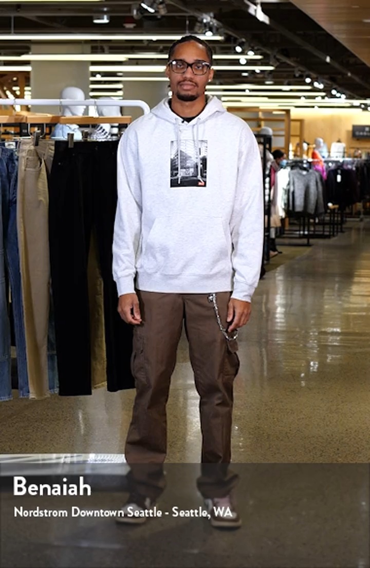 Obey Osaka Photo Fleece Graphic Hoodie | Nordstrom